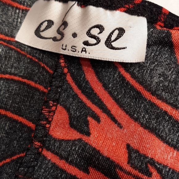 Spandex dark red/ black es.se - Picture 3 of 4